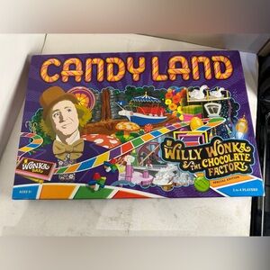 Candy Land Willy Wonka & The Chocolate Factory Special Edition Game Complete